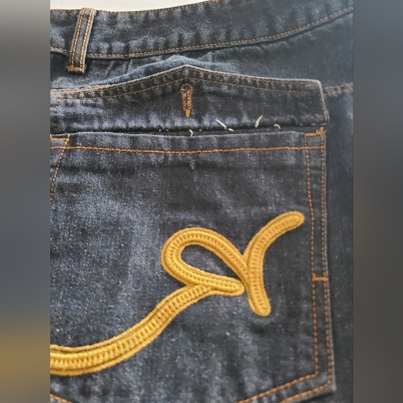 Rocawear Men's Blue Jeans Embroidered pockets sz.52 - Picture 9 of 10